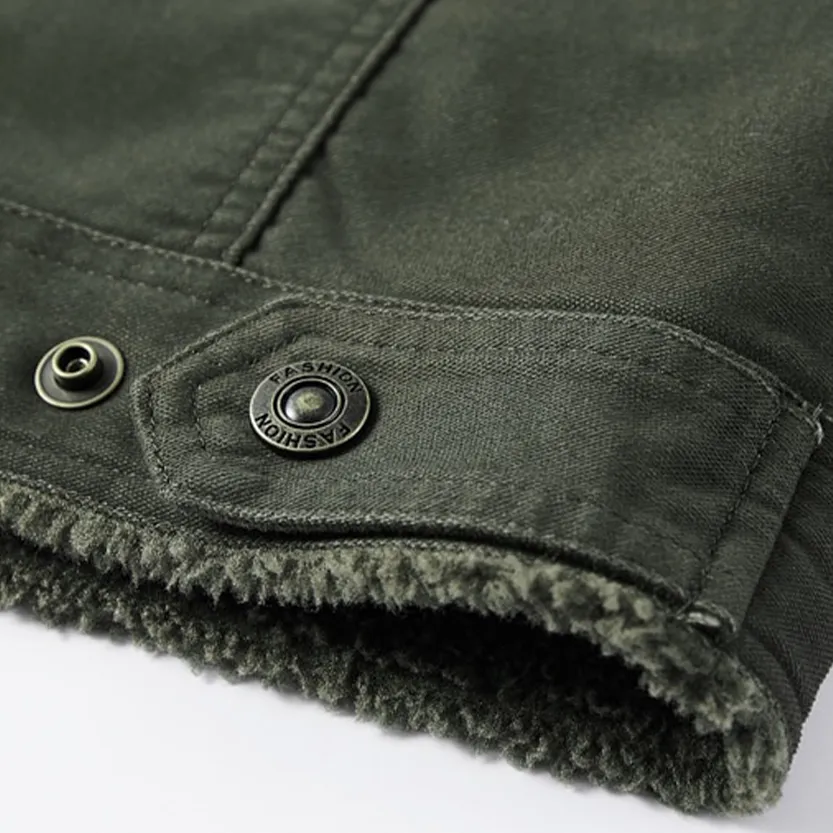 Funki Buys | Jackets | Men's Military Warm Winter Fleece Jacket