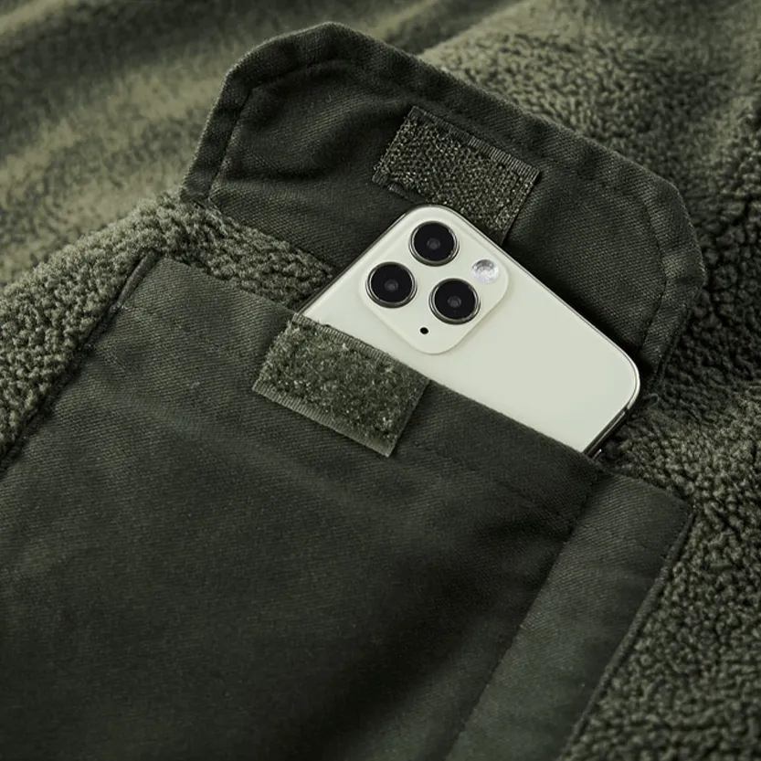 Funki Buys | Jackets | Men's Military Warm Winter Fleece Jacket