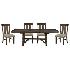 Gloversville Collection 5 Piece Dining Set