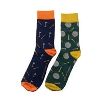 Golf Crew Socks - Set of 2