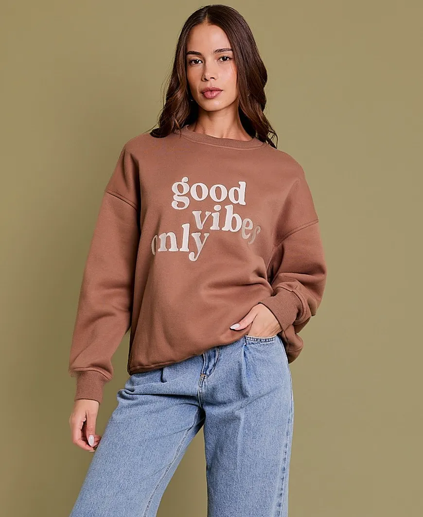 Good Vibes Crewneck