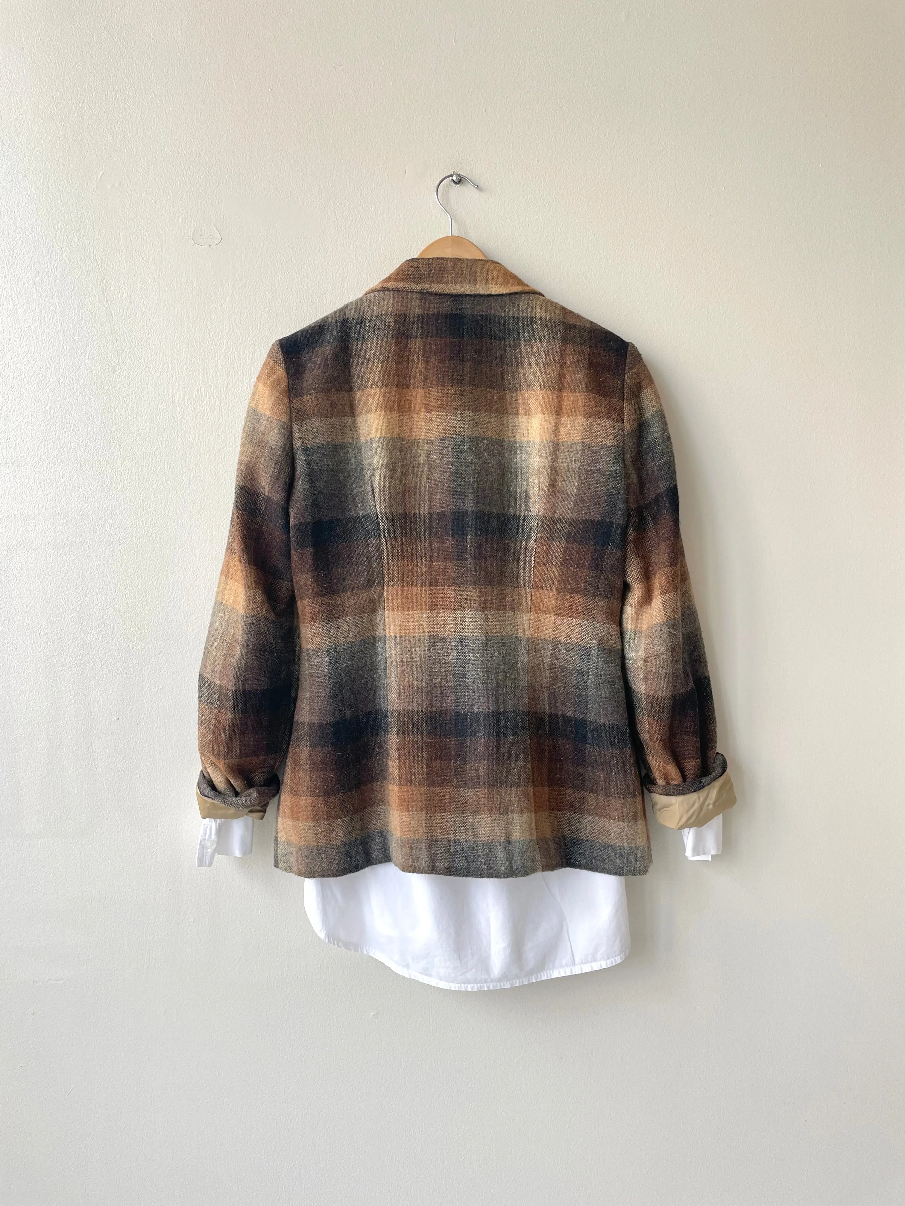 Gradient Plaid Jacket | 1970s