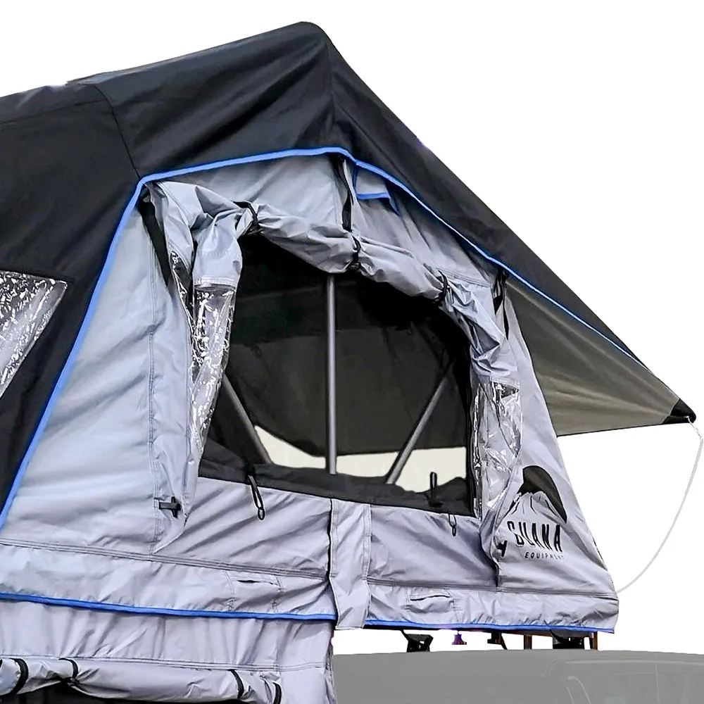 Guana Equipment Nosara 55" Person Roof Top Tent Setup - 3 Person