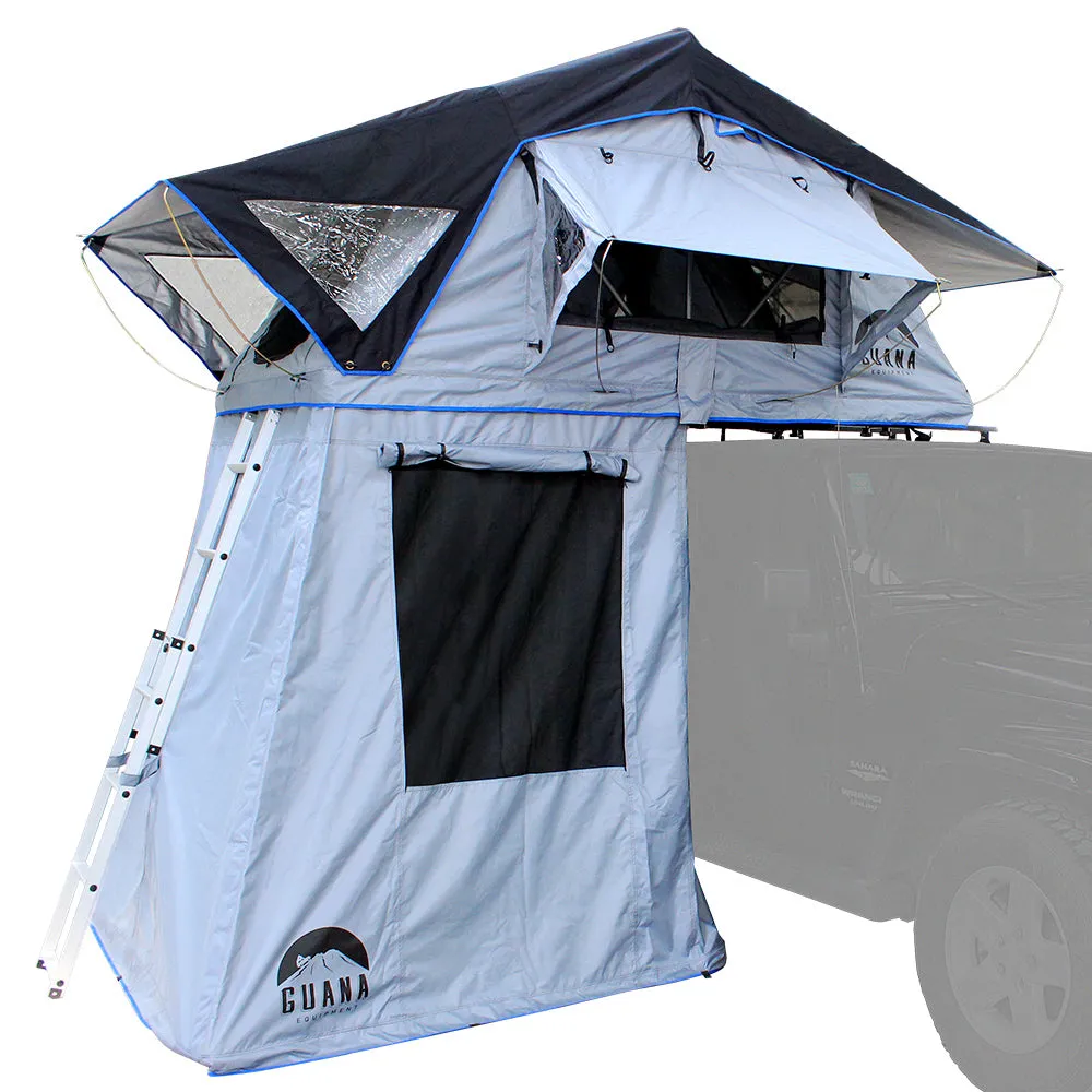 Guana Equipment Nosara 55" Person Roof Top Tent Setup - 3 Person