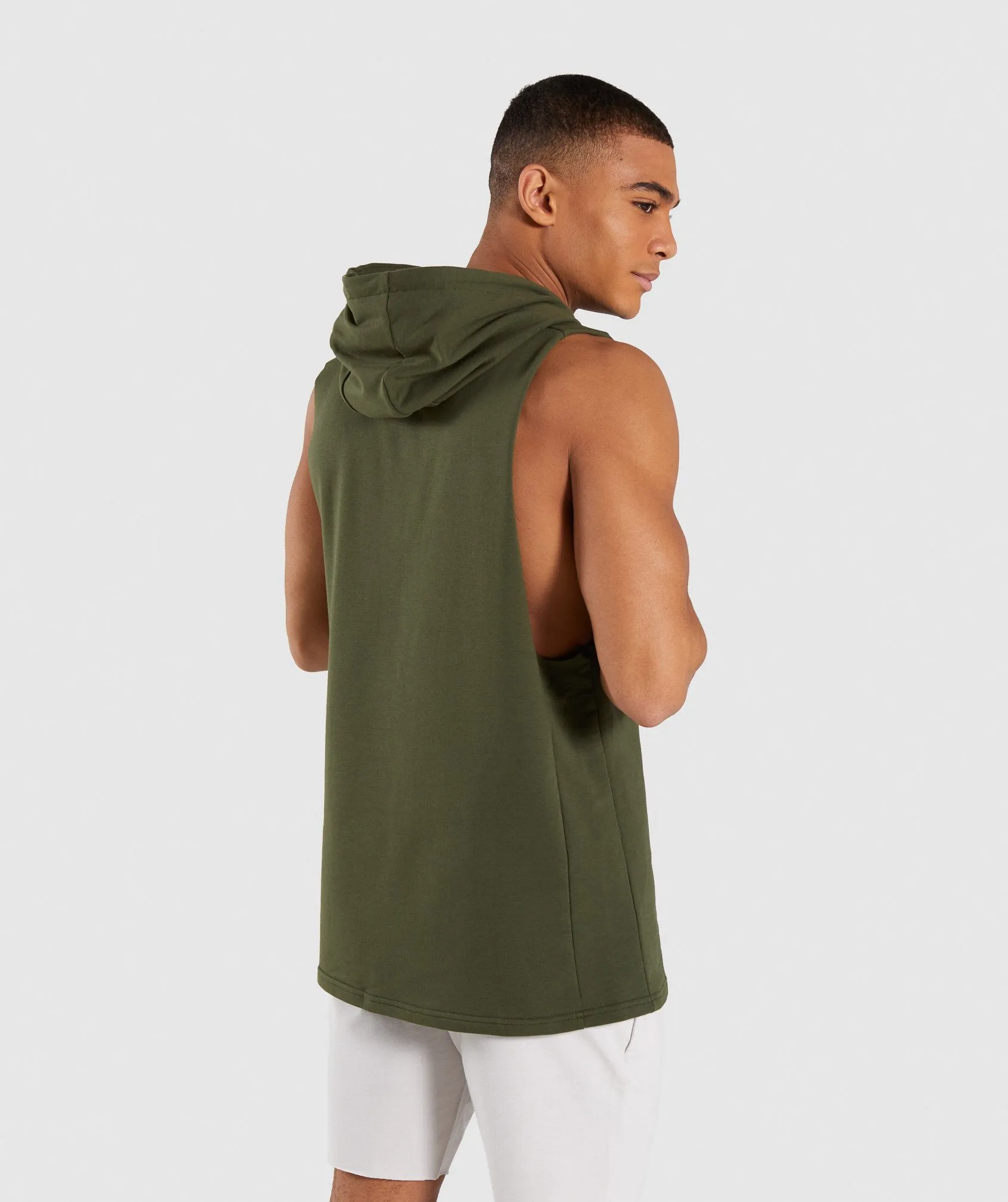 Gymshark Critical Drop Armhole Hoodie - Green