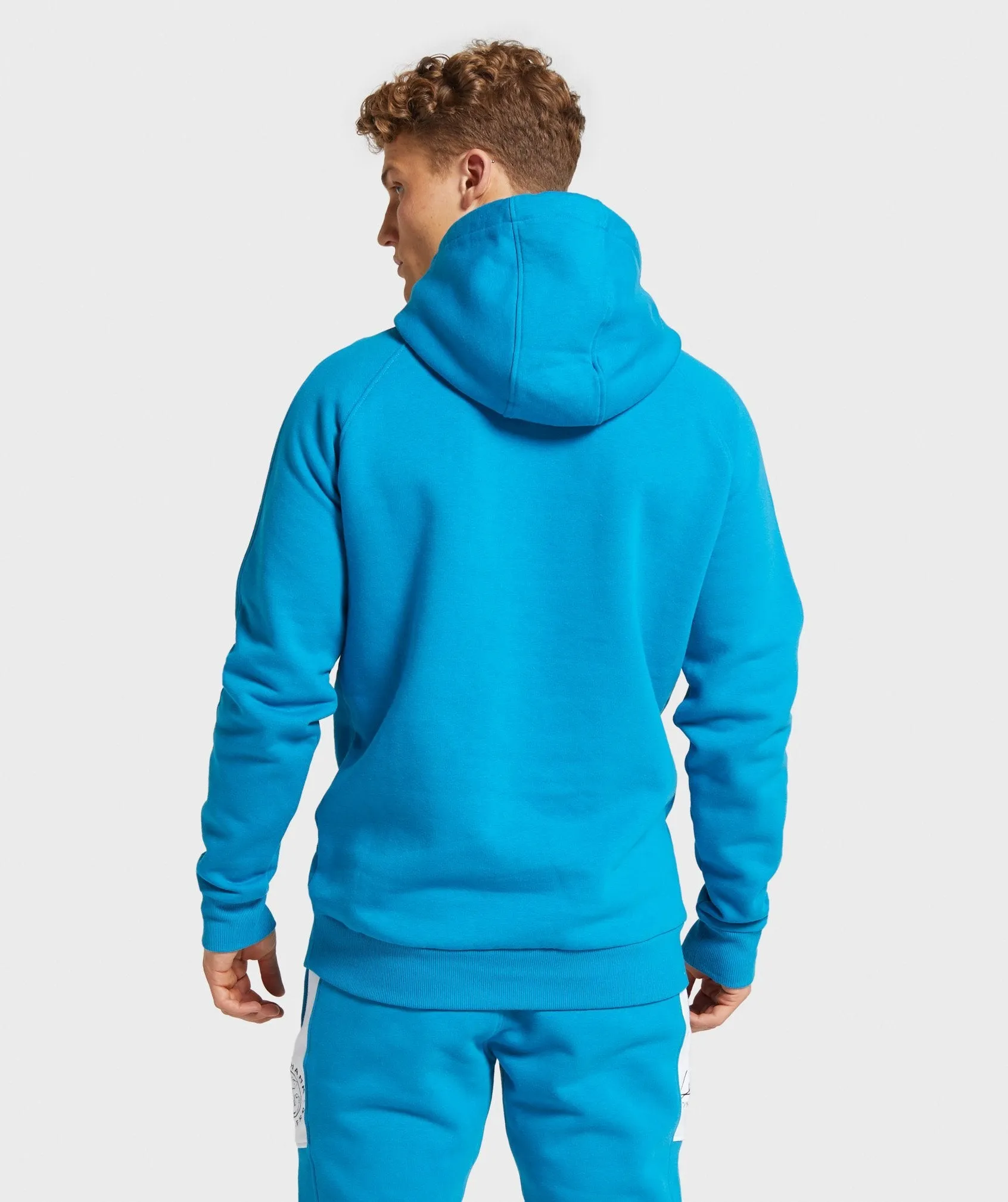 Gymshark Luxe Legacy Hoodie - Light Blue