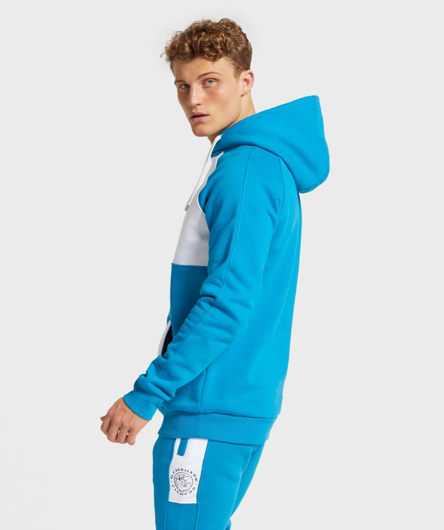 Gymshark Luxe Legacy Hoodie - Light Blue