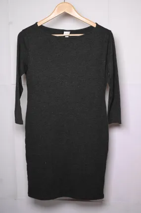 H&M Grey Bodycon Dress - Medium