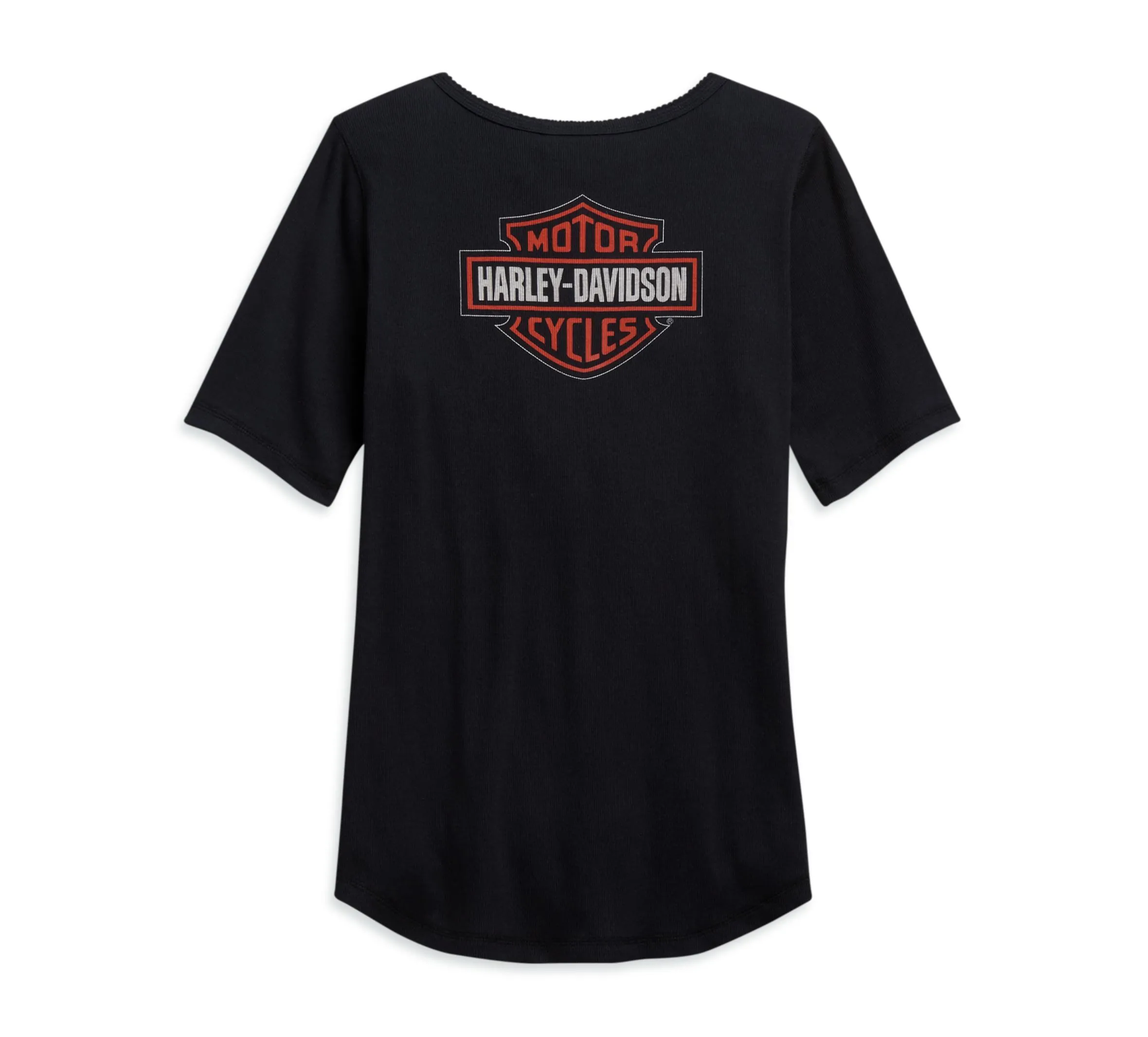 Harley-Davidson® Women's Logo Henley Tee Shirt - 96148-21VW