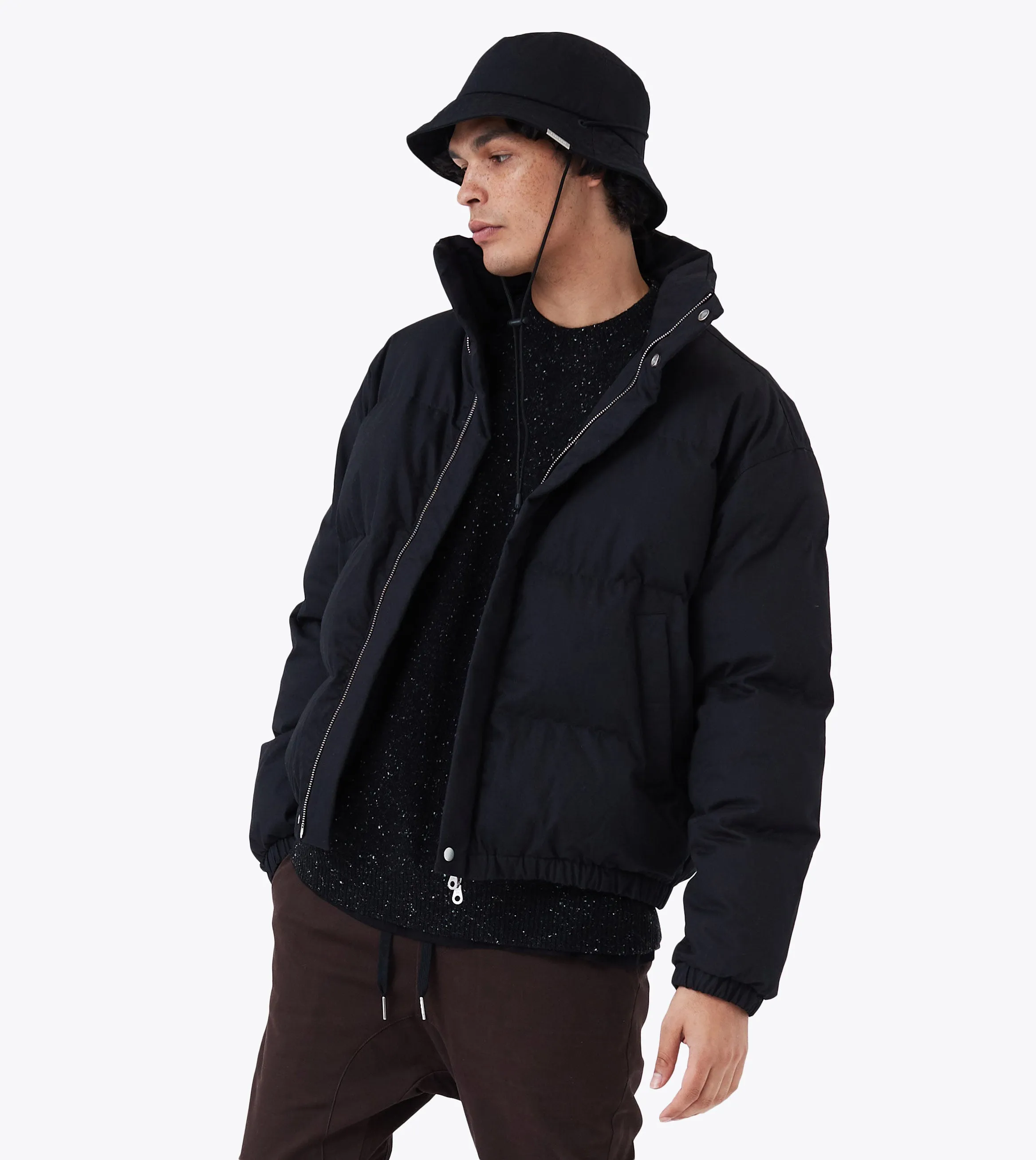 Hike Puffer Jacket Black