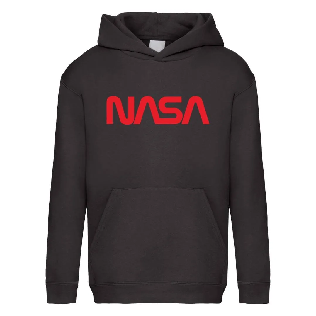 Hoodie Kinder - NASA Worm Logo