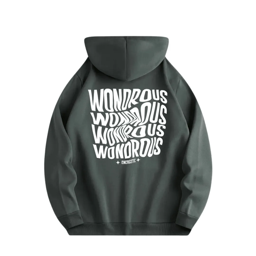 Hoodie "WONDROUS ENERGETIC"