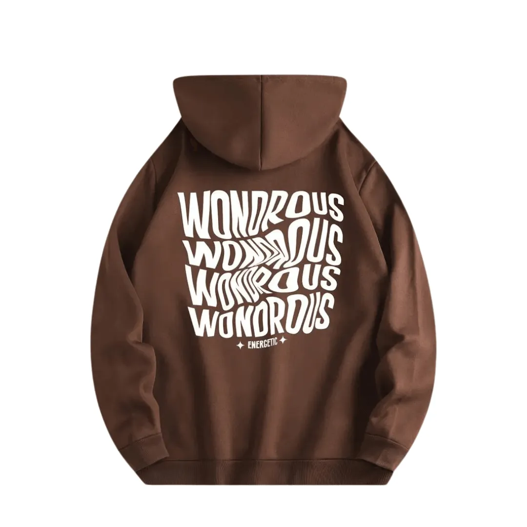 Hoodie "WONDROUS ENERGETIC"