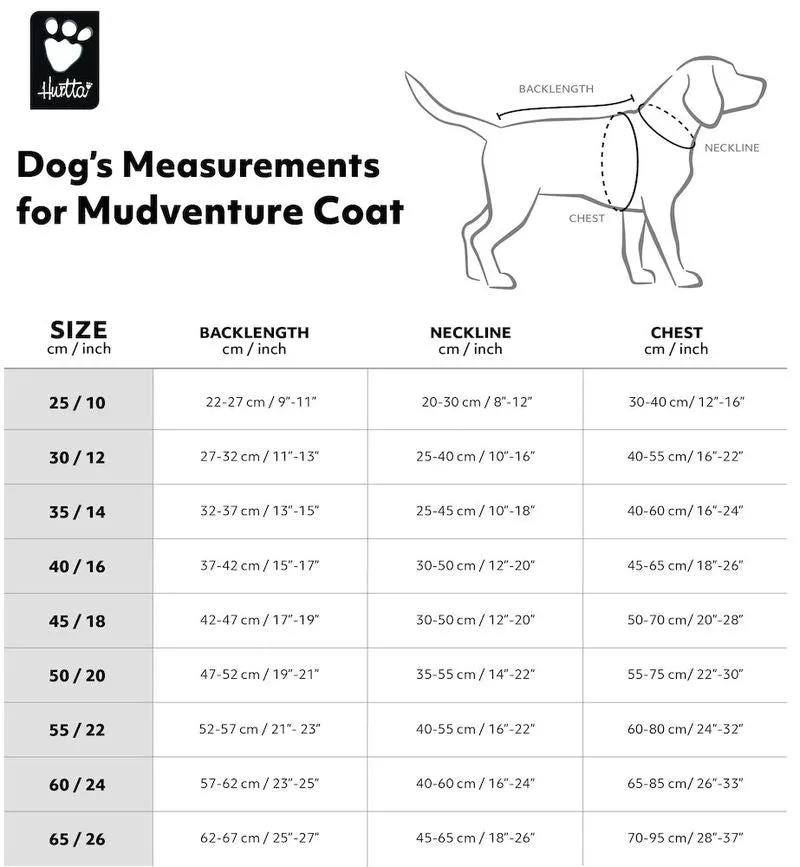 Hurtta Dog Mudventure: Raincoat Eco