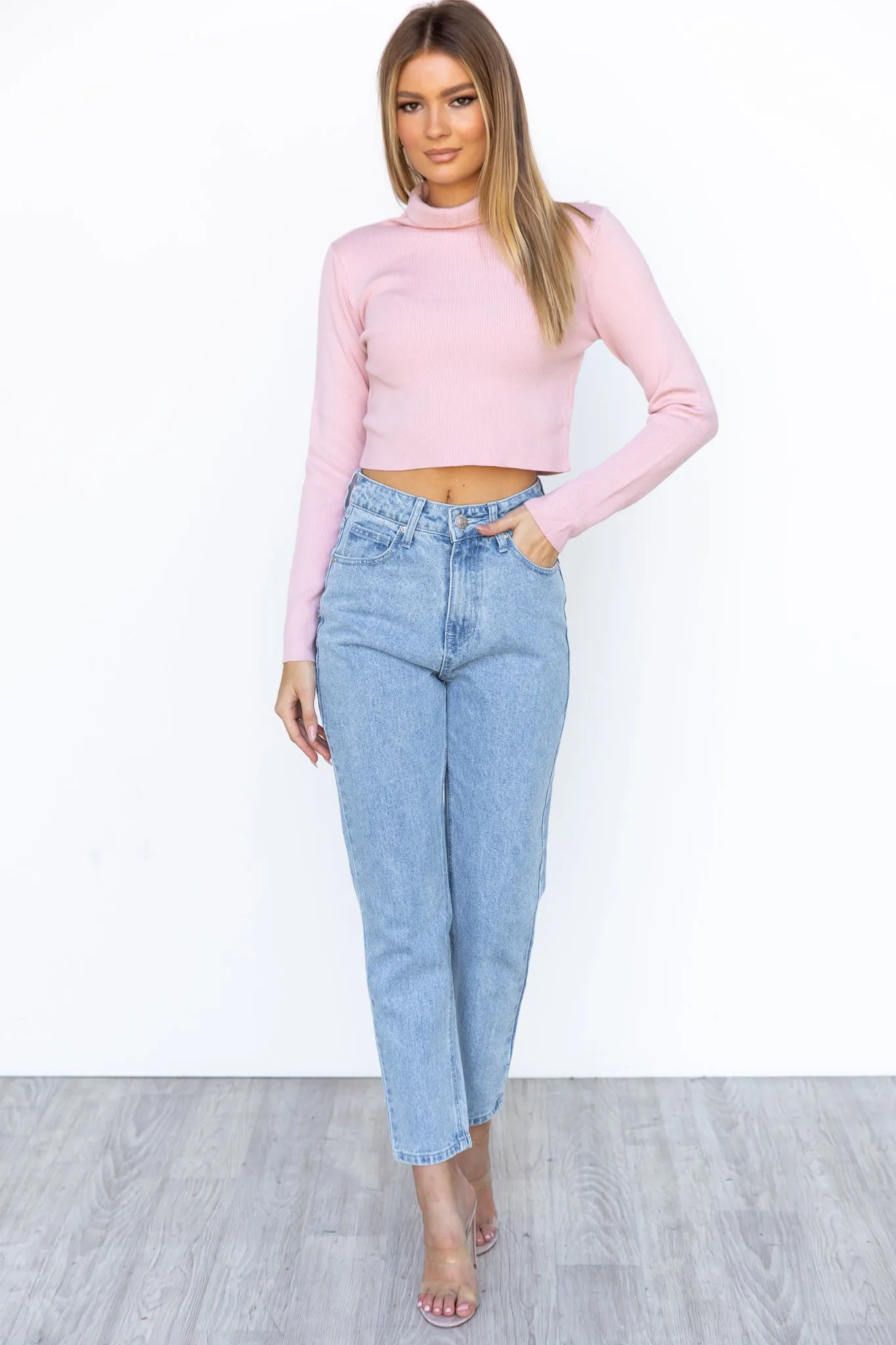 Joba Knit Top - Blush