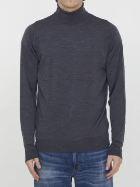 John Smedley Grey Merino Jumper