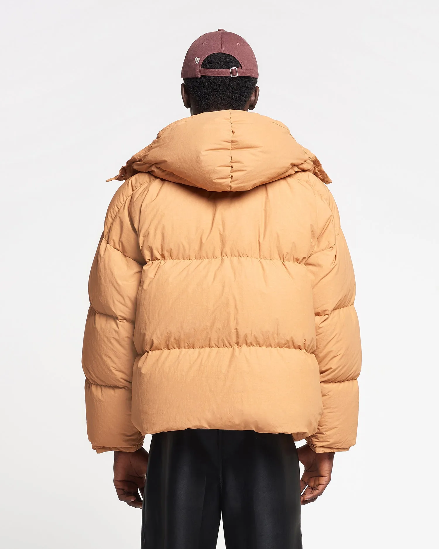 Jolyn - Tech Poplin Puffer Jacket - Biscuit