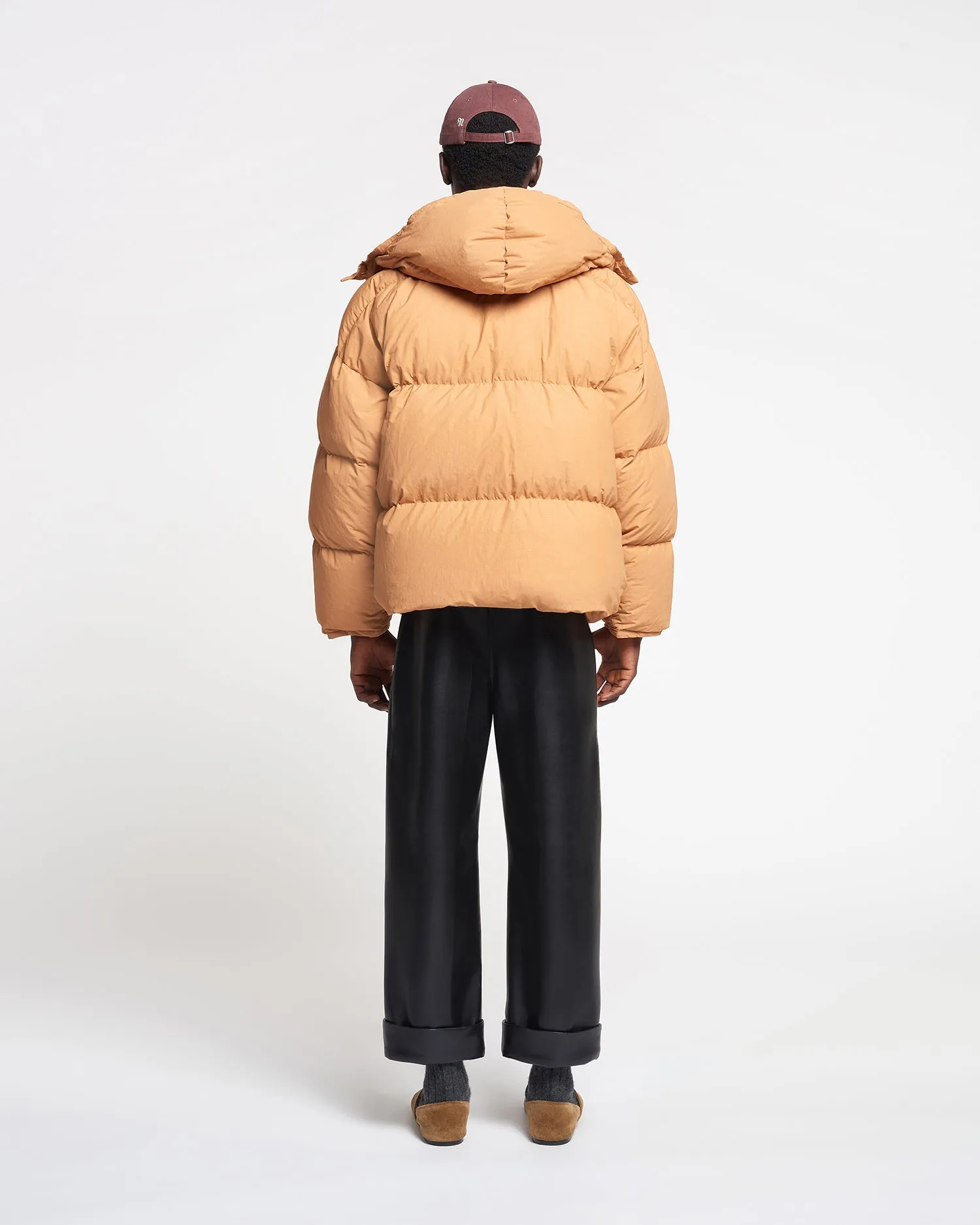 Jolyn - Tech Poplin Puffer Jacket - Biscuit