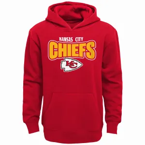 Kansa City Chiefs Youth Red Hoodie Sweatshirt