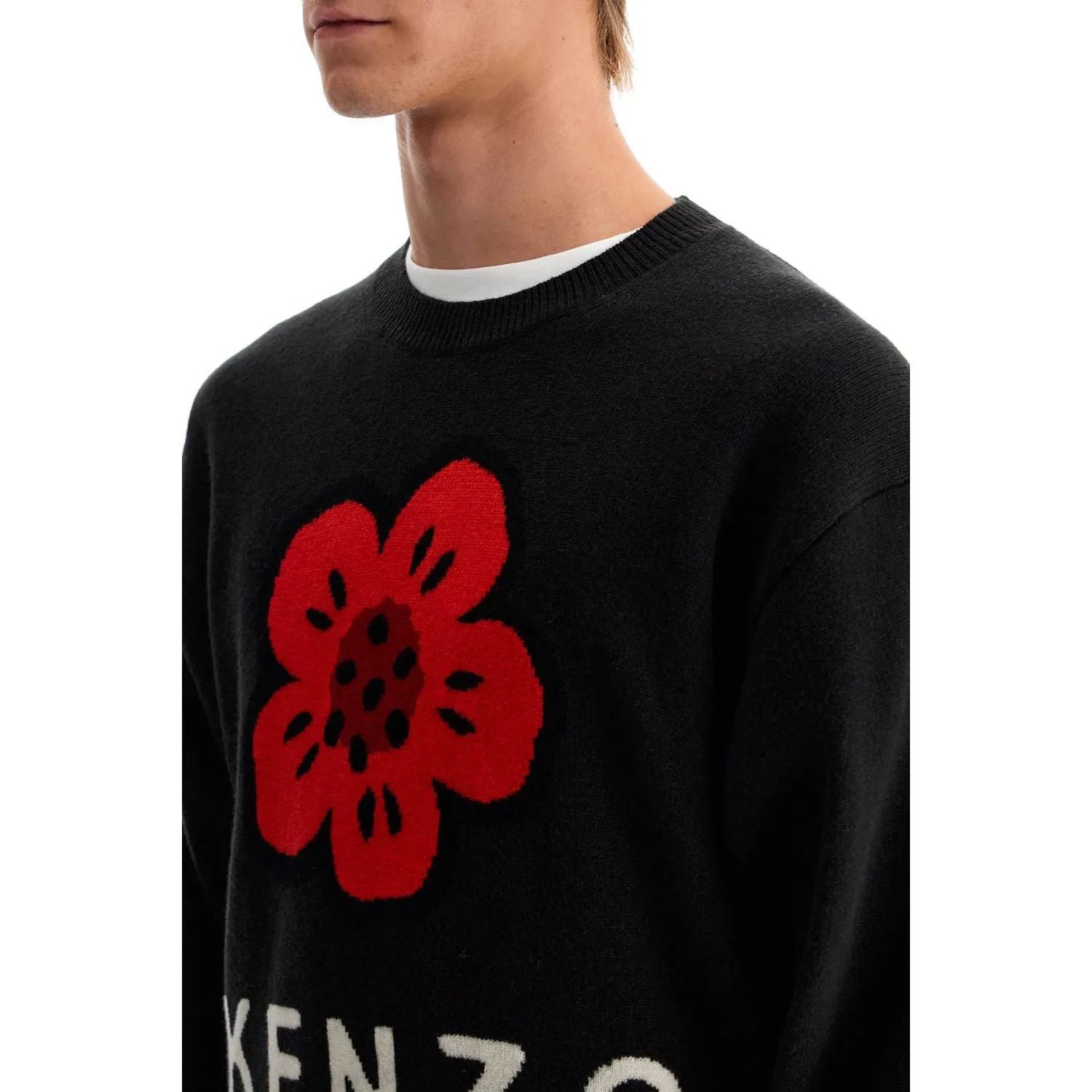 Kenzo boke flower wool sweater