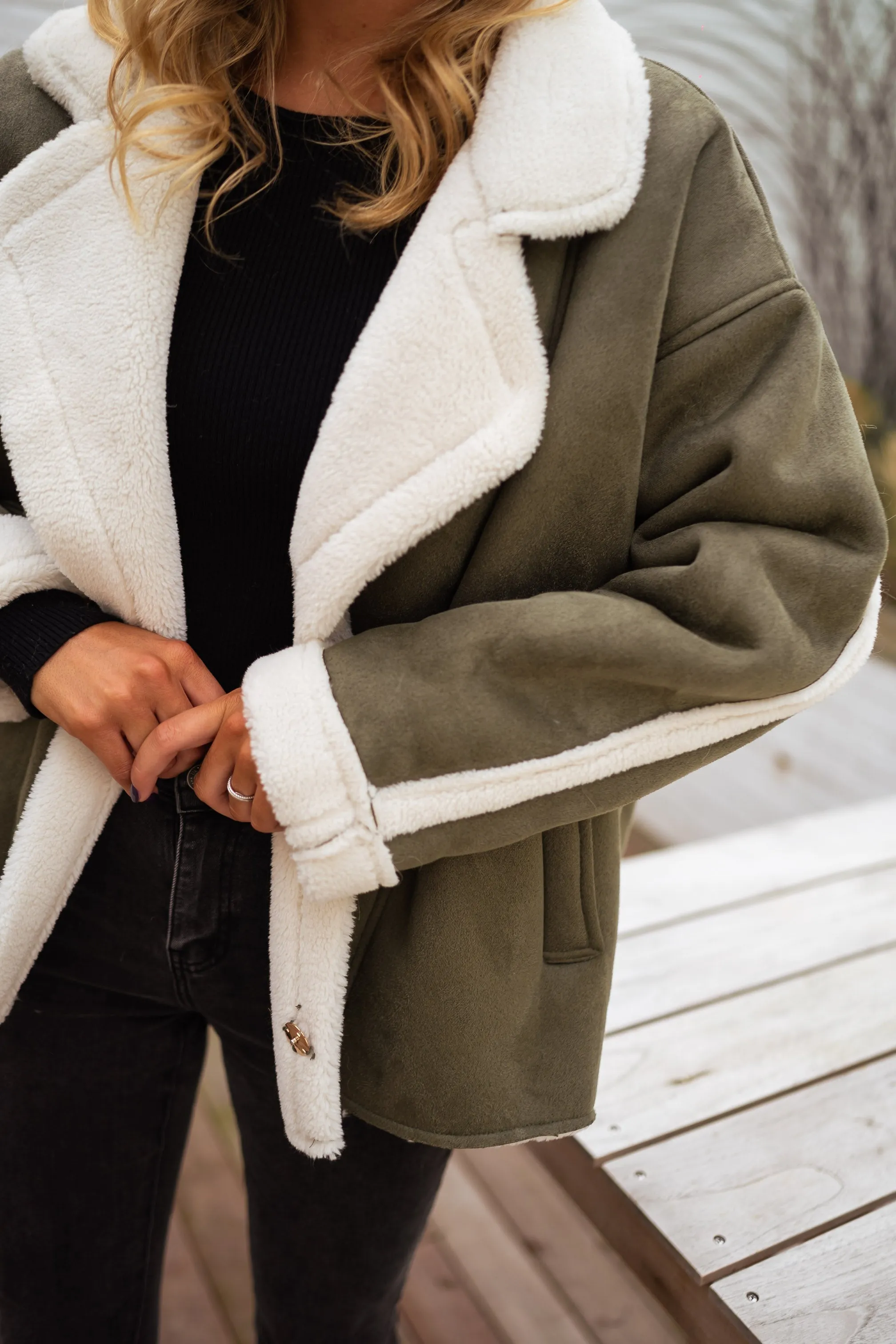 Khaki Naelle Coat