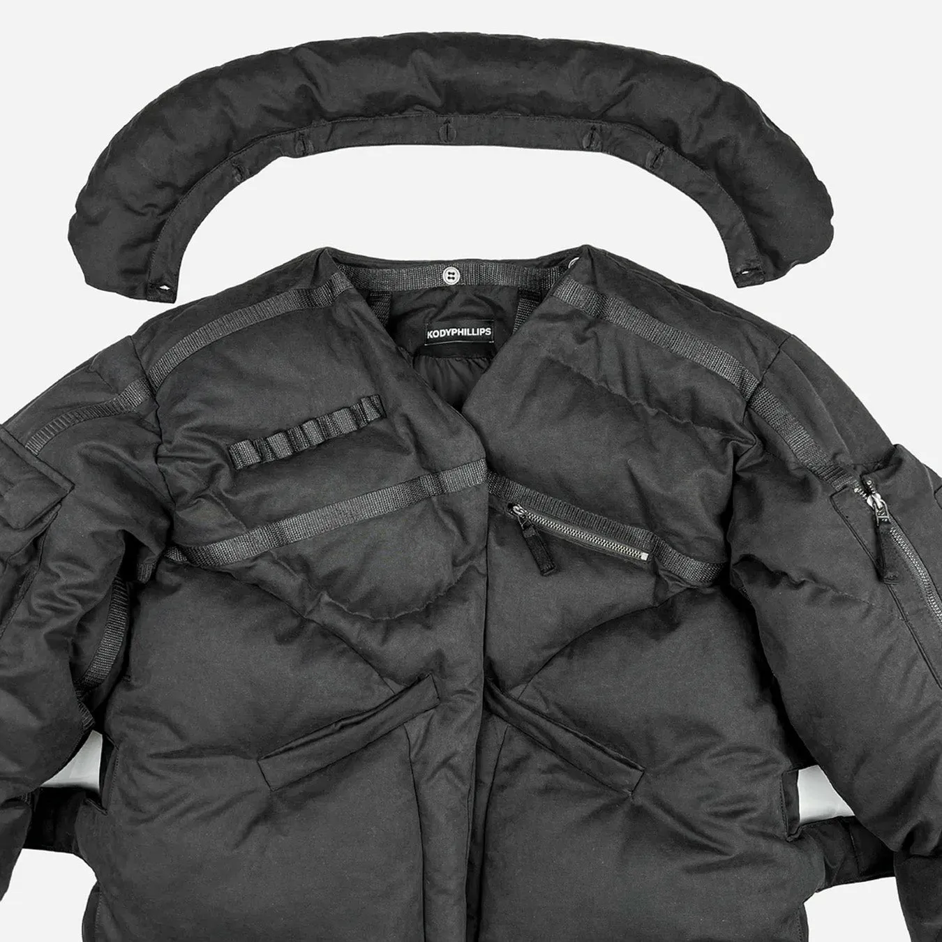 KodyPhillips Cargo Puffer 'Black'