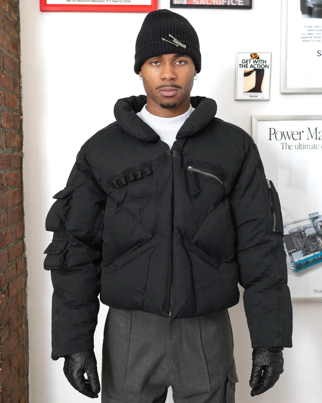 KodyPhillips Cargo Puffer 'Black'