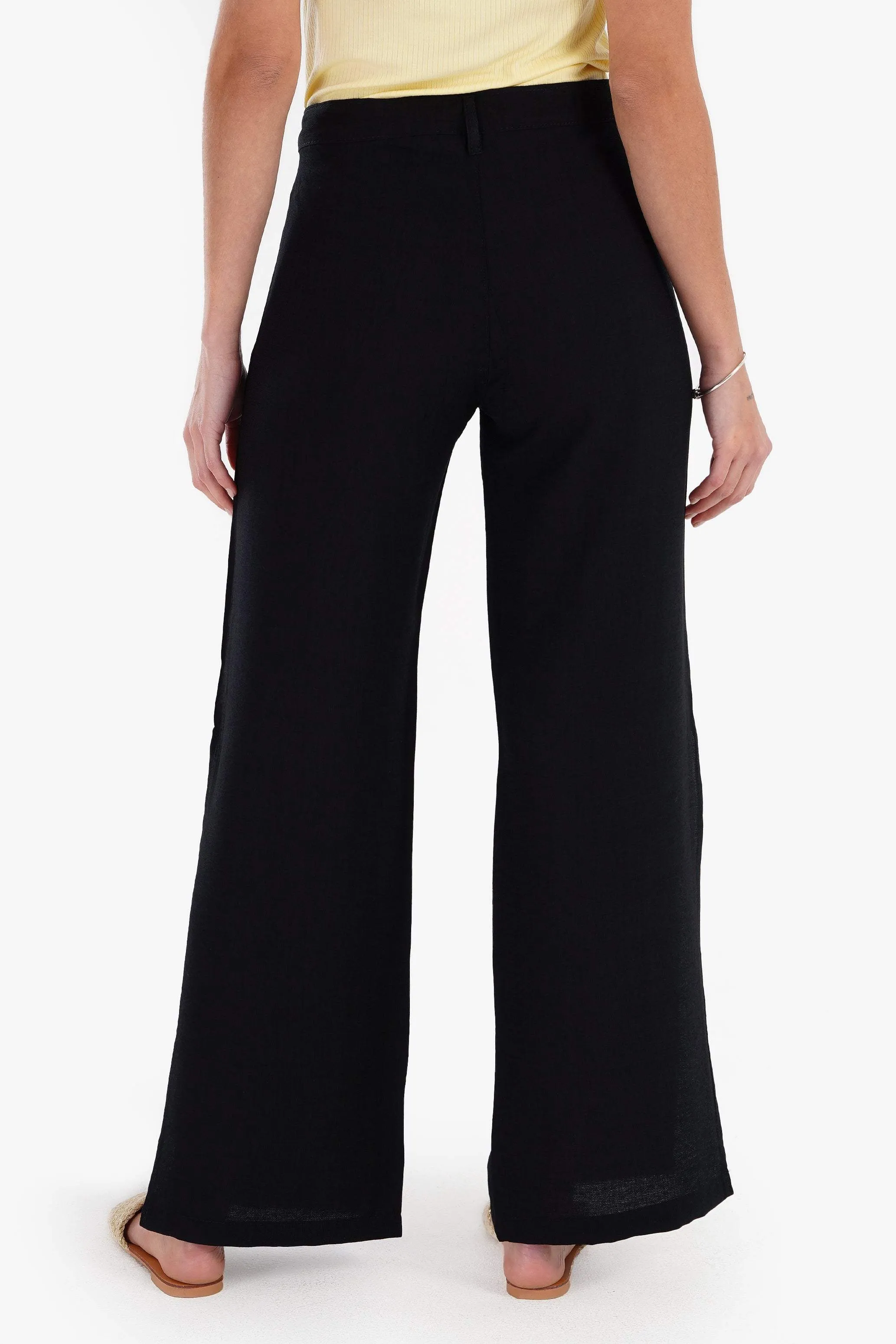 Linen Lounge Pants with Slits