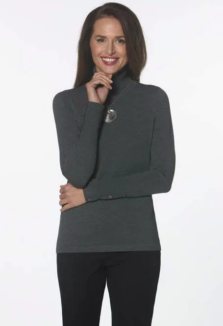 Long Sleeve Turtleneck Top