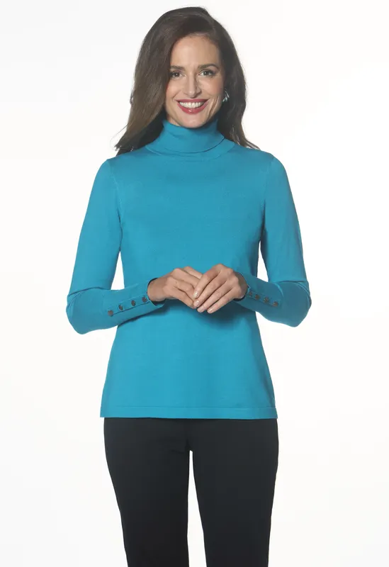 Long Sleeve Turtleneck Top