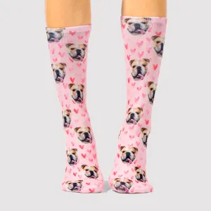 Love Heart Dogsy Socks