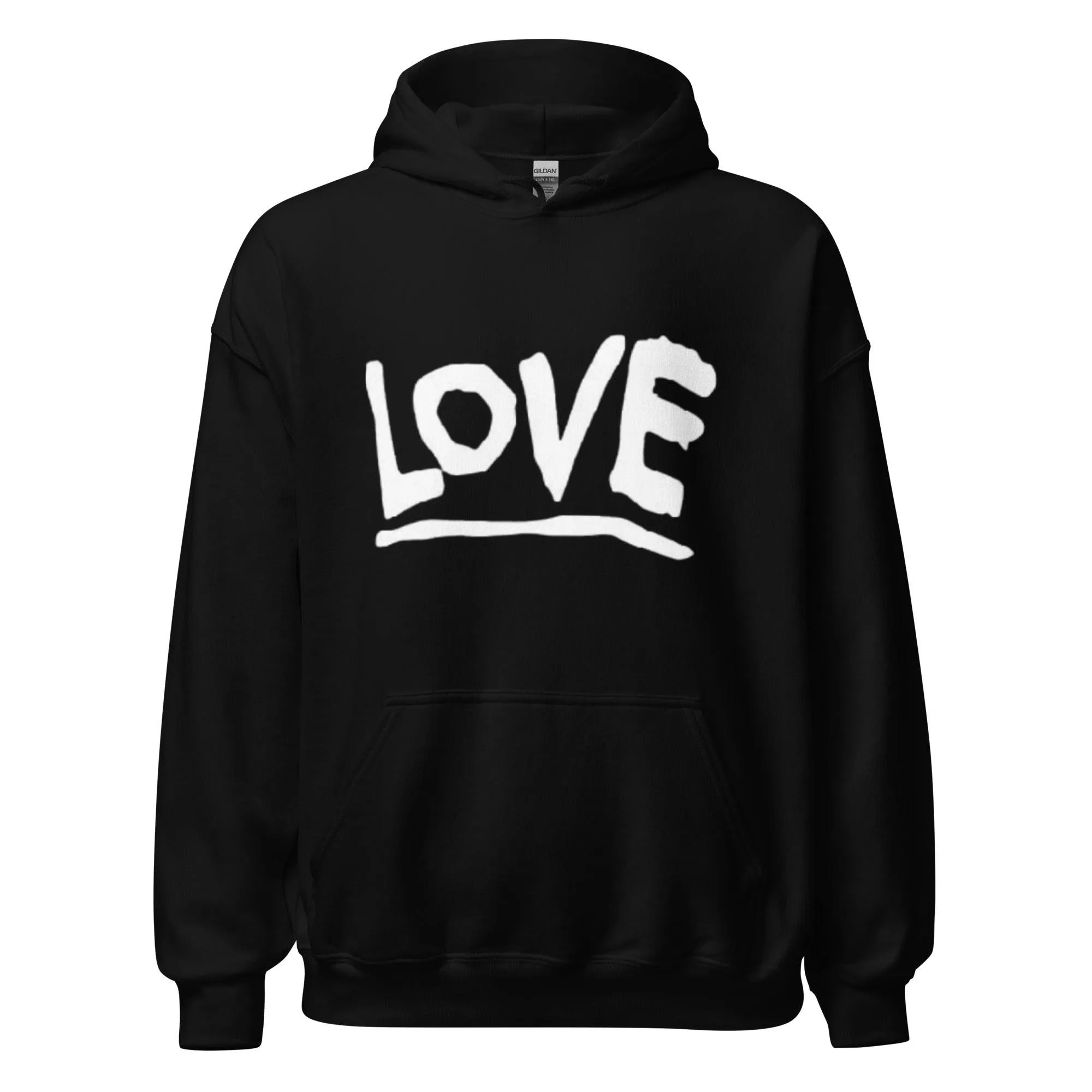 Love Hoodie Ultra Soft Blended Cotton Midweight Unisex Pullover