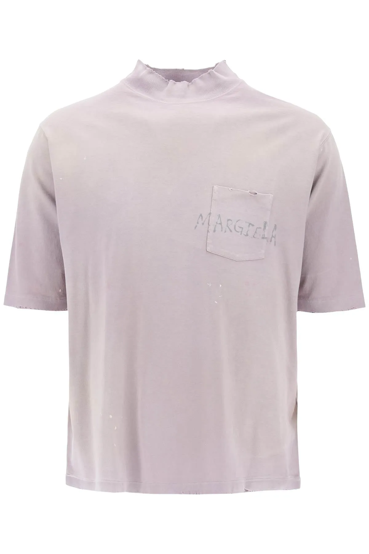 Maison Margiela Handwritten Logo T-Shirt With Written Text