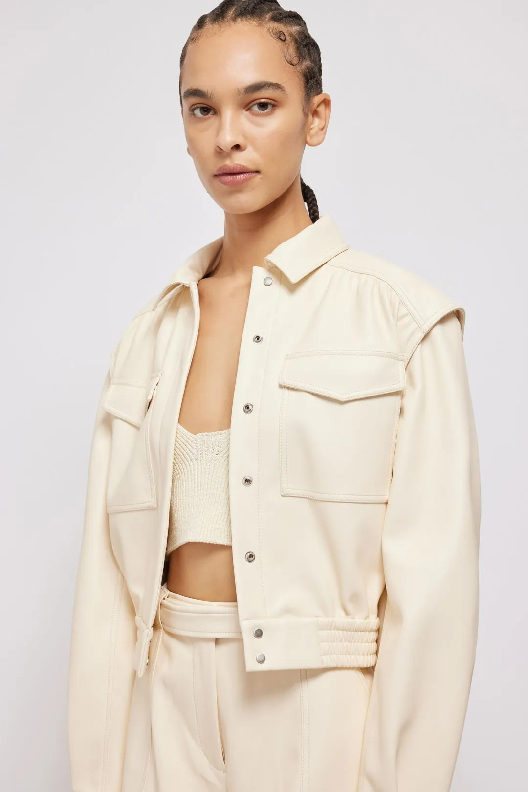 Marbella Crop Utility Jacket