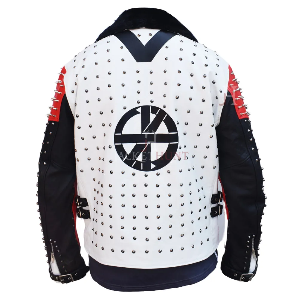 Men Punk Rock Star Jacket