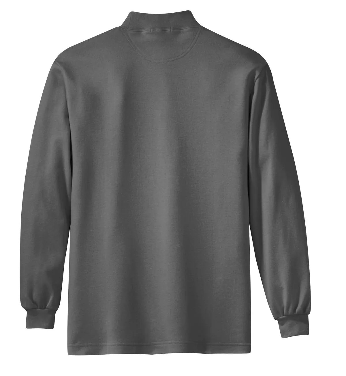 Men's Interlock Knit Mock Turtleneck Sweaters