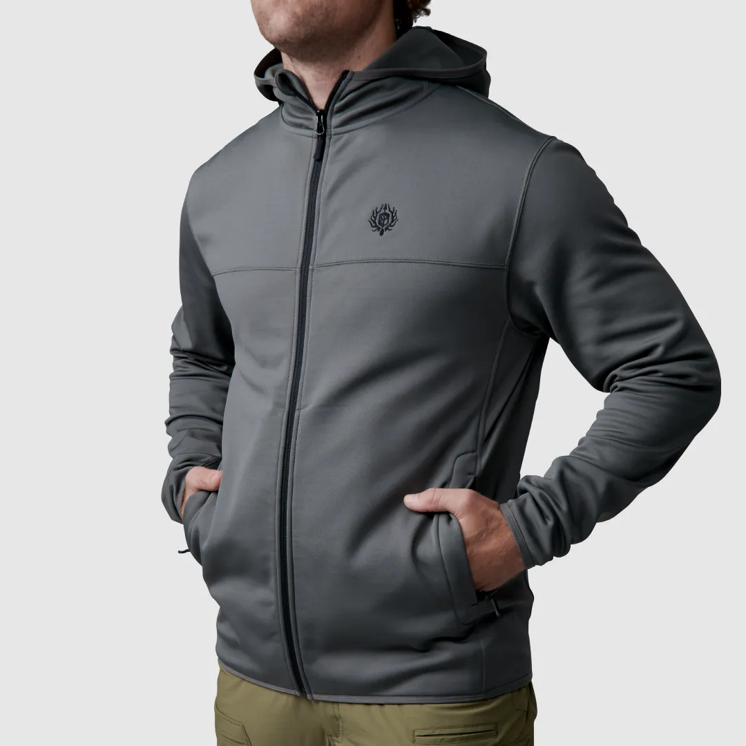 Men's Sentry Full Zip Hoodie (Wolf Grey)