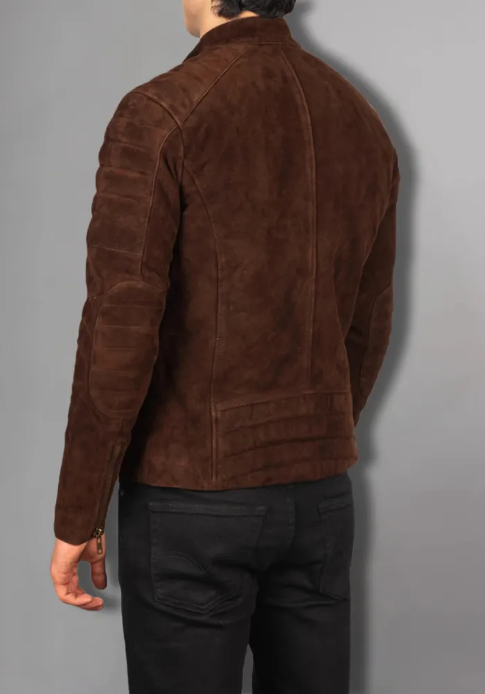 Mens Vintage Biker Leather Jacket