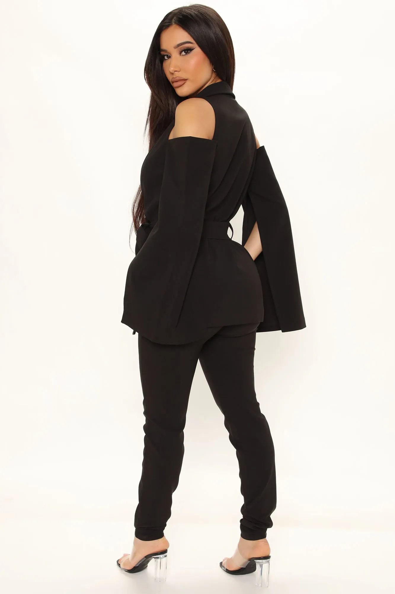 Mia Blazer Pant Set 29 - Black