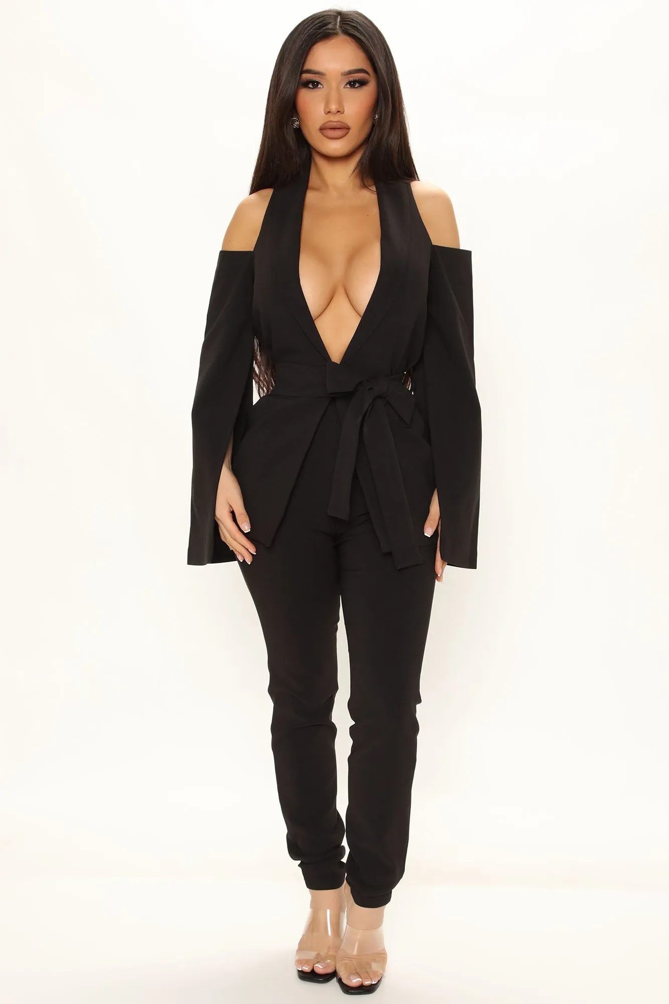 Mia Blazer Pant Set 29 - Black