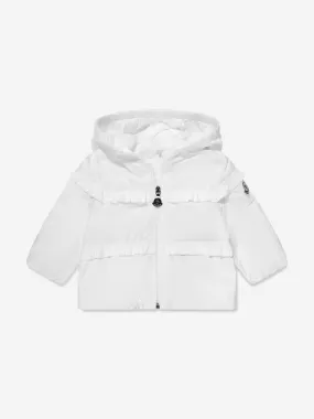 Moncler Enfant Baby Girls Hiti Jacket in White