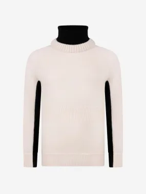 Moncler Grenoble Girls Wool Turtleneck Jumper