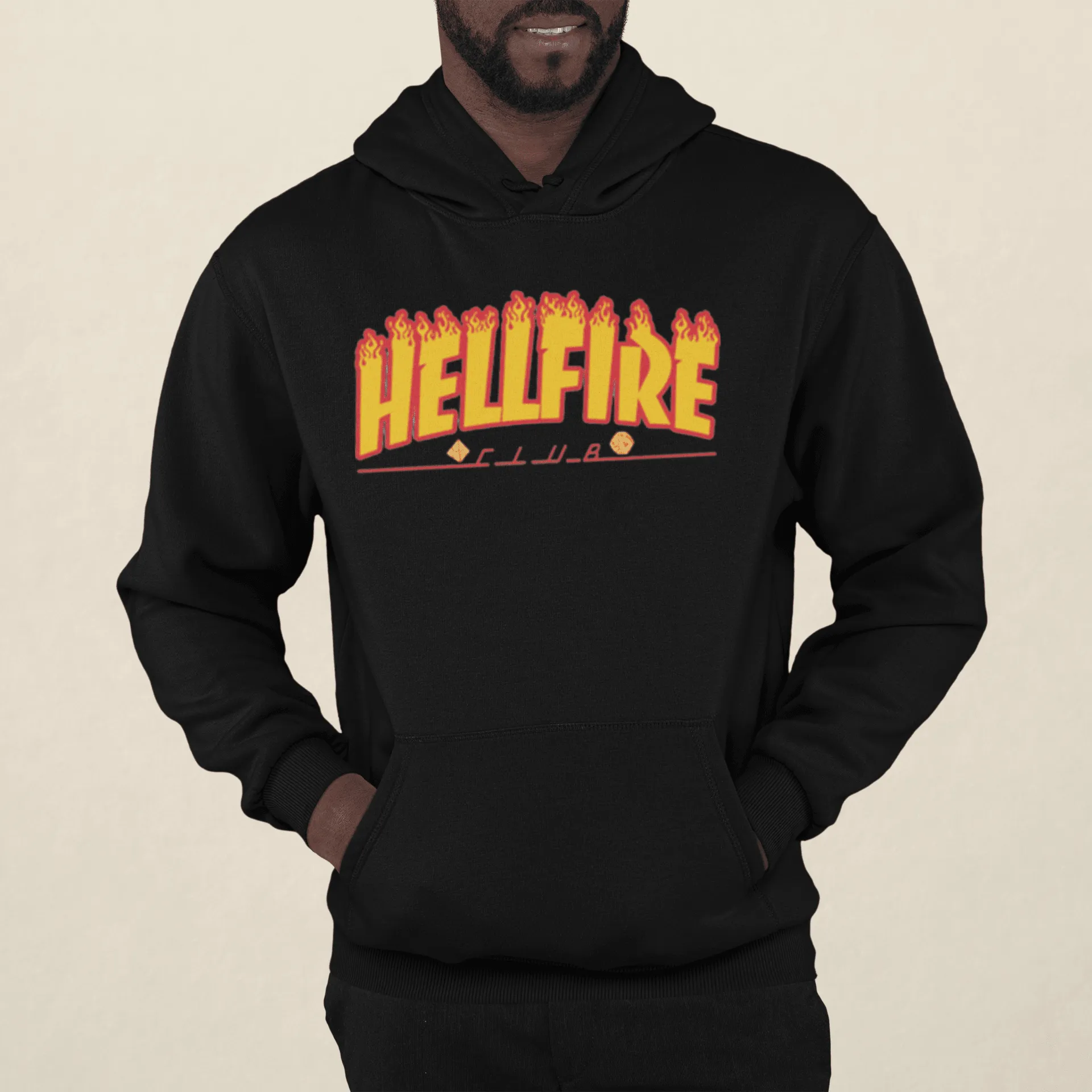 Motorcycle club Hoodie Hellfire Club Top Koala Soft Style Pullover