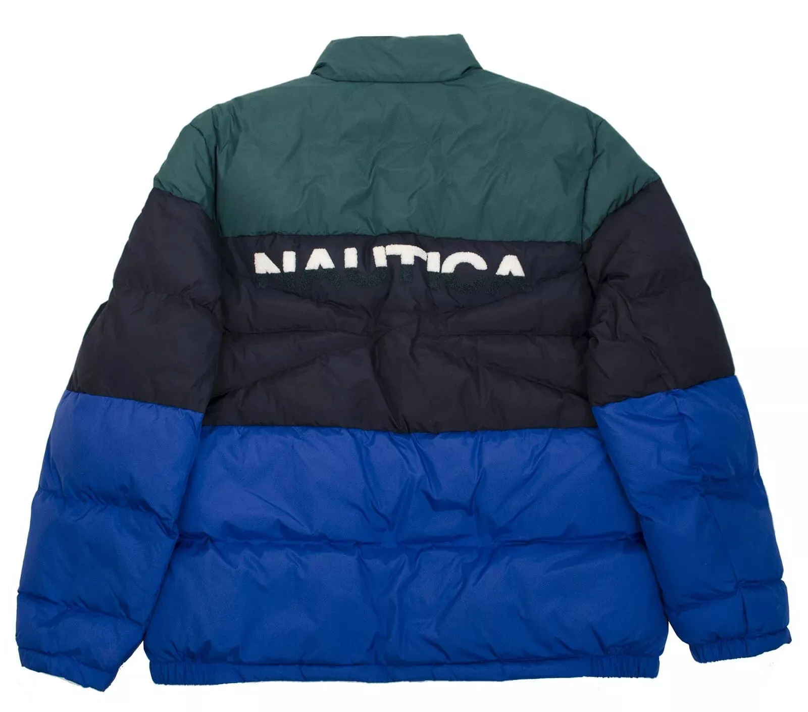 NAUTICA - Color Block Non Iron Puffer Jacket