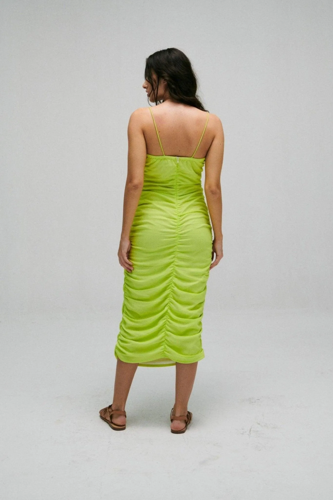 Neon Green Bodycon Dress