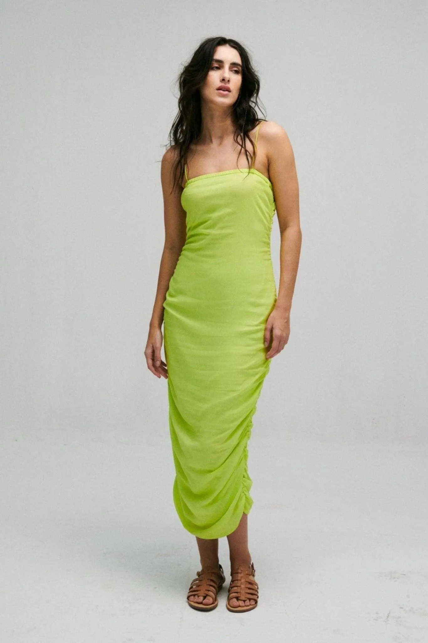 Neon Green Bodycon Dress