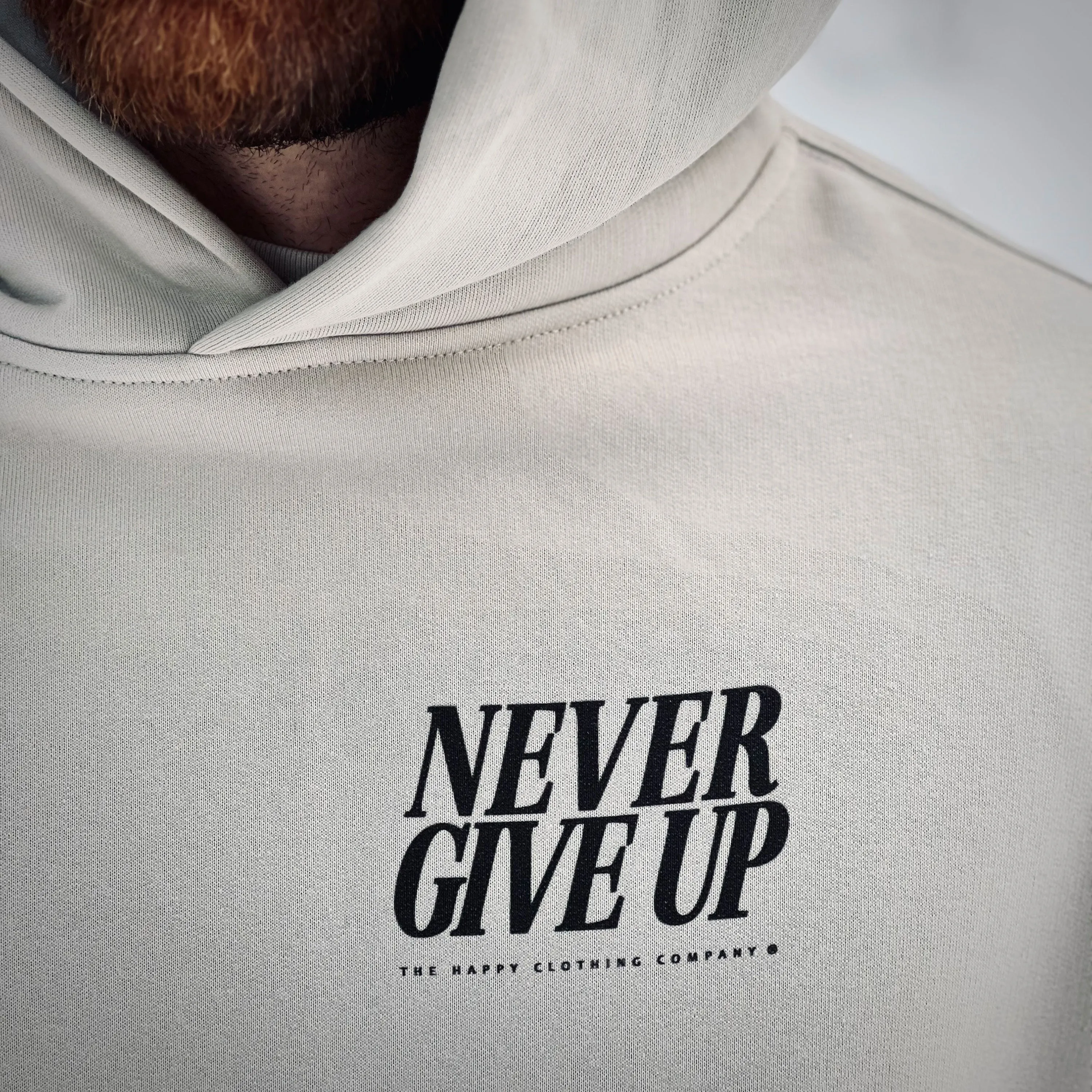 Never Give Up Unisex Relaxed Hoodie