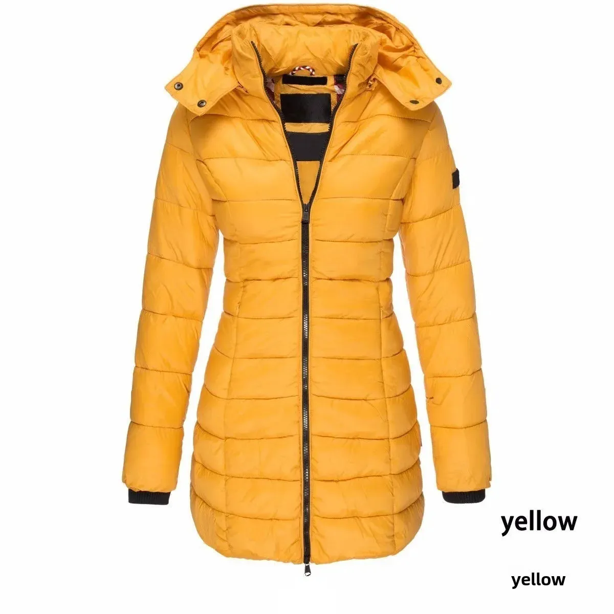 New Arrival Winter Korean Style Women's Cotton Coat Medium-length Slimming Smooths Your Silhouette Padded Jacket Warm Down Coat