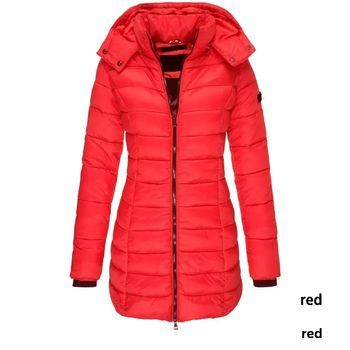 New Arrival Winter Korean Style Women's Cotton Coat Medium-length Slimming Smooths Your Silhouette Padded Jacket Warm Down Coat