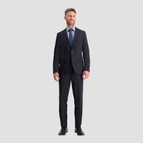 New - Haggar H26 Men's Flex Series Ultra Slim Suit Coat - Midnight Blue 36S